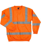 Warrior Hi-Vis Sweatshirt | Fluorescent Orange