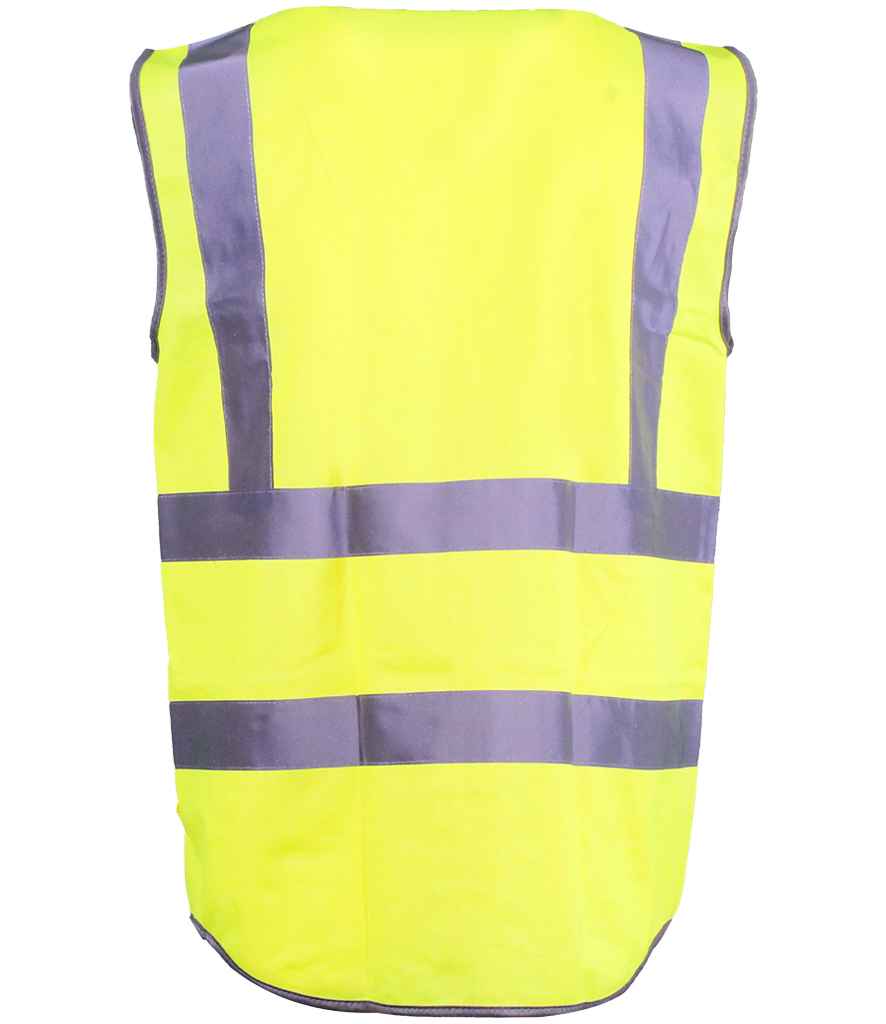 Warrior Hi-Vis Executive Waistcoat | Yellow