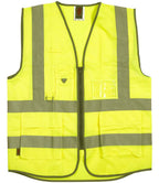 Warrior Hi-Vis Executive Waistcoat | Yellow