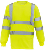 Yoko Hi-Vis Long Sleeve T-Shirt | Yellow
