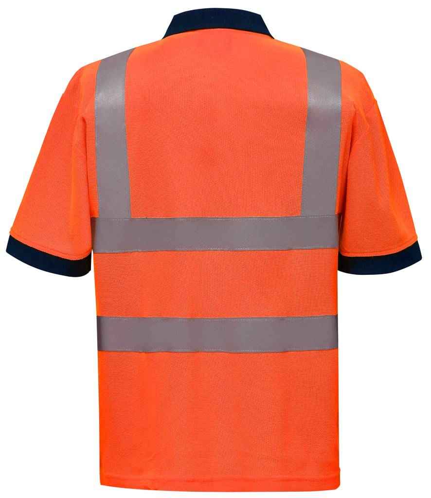 Yoko Hi-Vis Polo Shirt | Orange