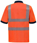 Yoko Hi-Vis Polo Shirt | Orange