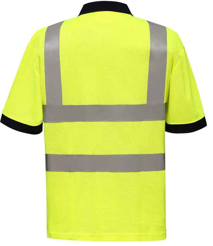 Yoko Hi-Vis Polo Shirt | Yellow
