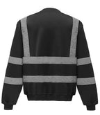 Yoko Hi-Vis Sweatshirt | Black