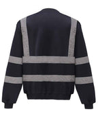 Yoko Hi-Vis Sweatshirt | Navy