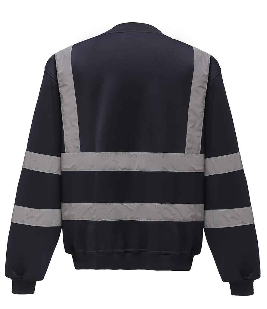 Yoko Hi-Vis Sweatshirt | Navy