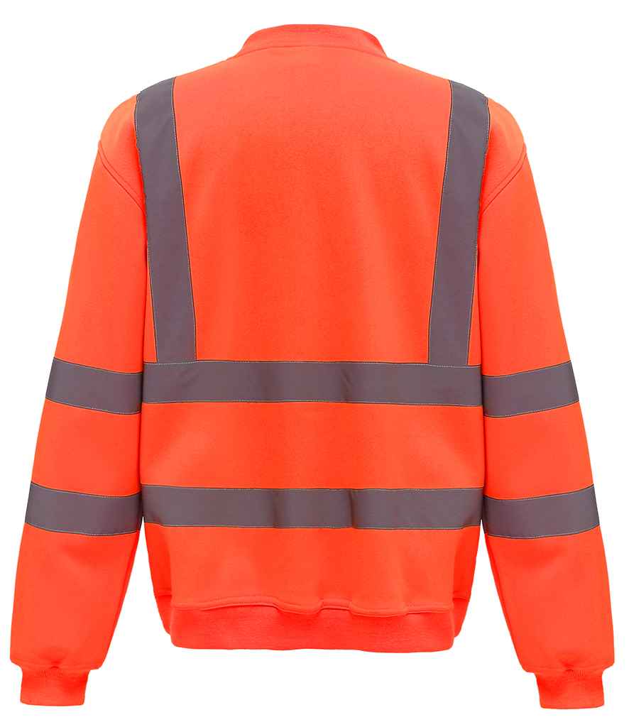 Yoko Hi-Vis Sweatshirt | Orange