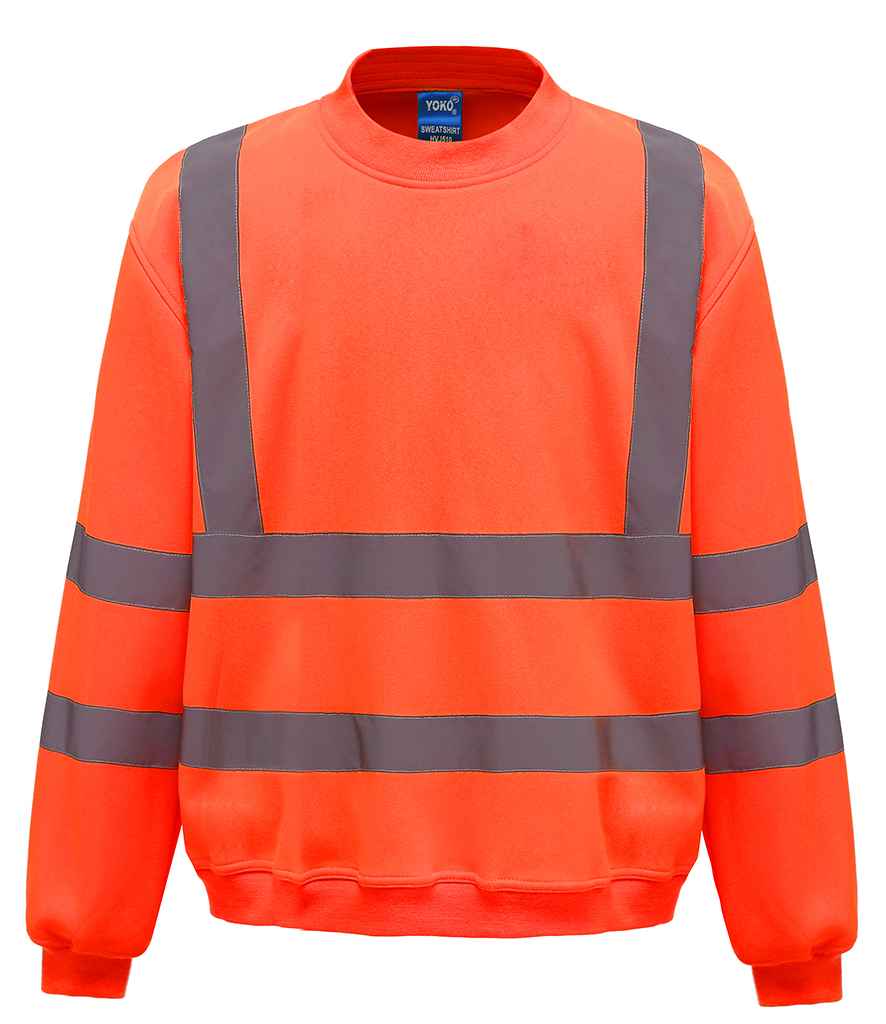 Yoko Hi-Vis Sweatshirt | Orange