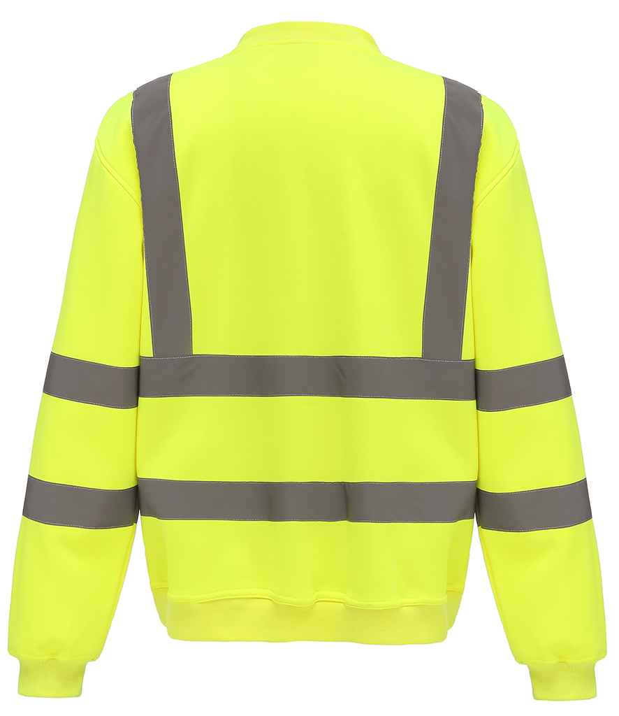Yoko Hi-Vis Sweatshirt | Yellow