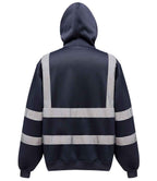 Yoko Hi-Vis Pull Over Hoodie | Navy