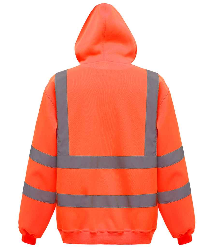 Yoko Hi-Vis Pull Over Hoodie | Orange
