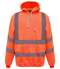 Yoko Hi-Vis Pull Over Hoodie | Orange