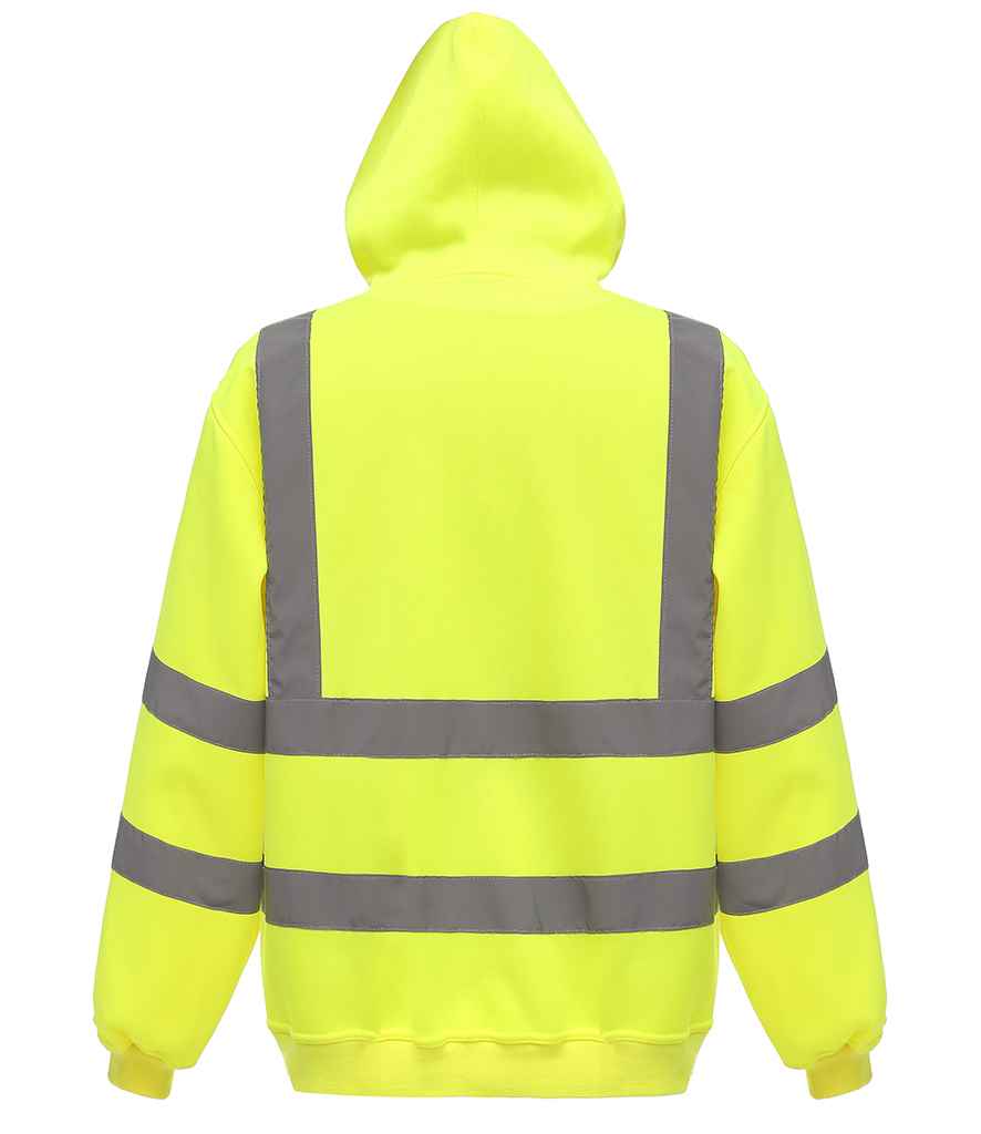 Yoko Hi-Vis Pull Over Hoodie | Yellow