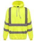 Yoko Hi-Vis Pull Over Hoodie | Yellow