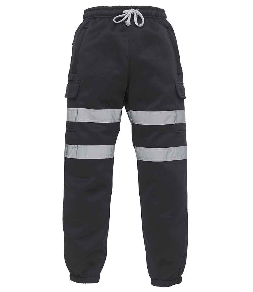 Yoko Hi-Vis Jog Pants | Black