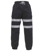 Yoko Hi-Vis Jog Pants | Black