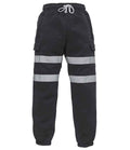 Yoko Hi-Vis Jog Pants | Black