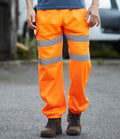 Yoko Hi-Vis Jog Pants | Orange