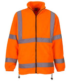 Yoko Hi-Vis Heavyweight Fleece Jacket | Orange