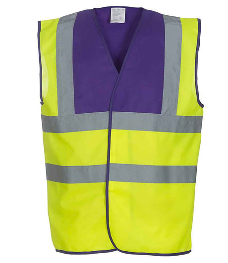 YK102 Purple/Yellow Front