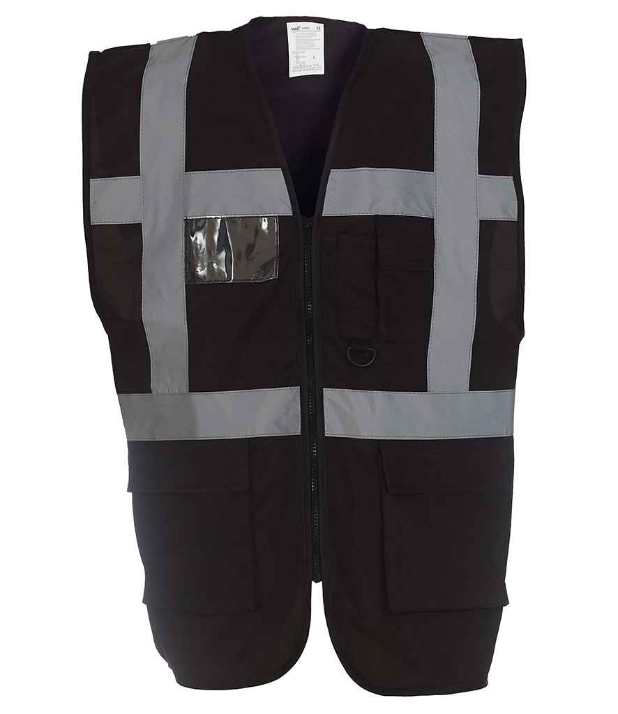 Yoko Executive Waistcoat | Black