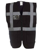 Yoko Executive Waistcoat | Black