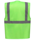 Yoko Executive Waistcoat | Lime Green