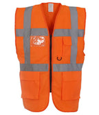 Yoko Executive Waistcoat | Orange