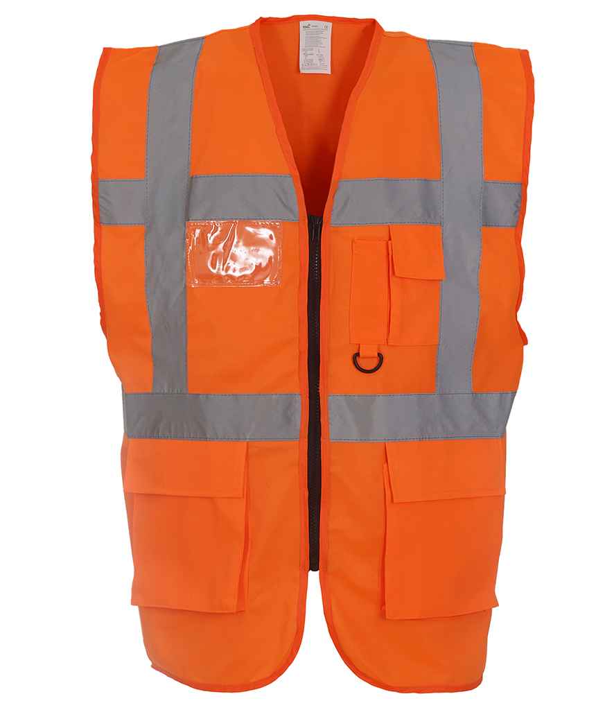 Yoko Executive Waistcoat | Orange