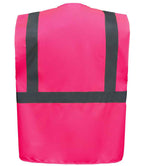 Yoko Executive Waistcoat | Pink