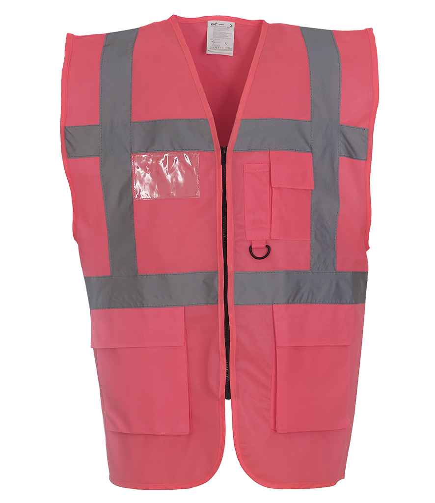 Yoko Executive Waistcoat | Pink
