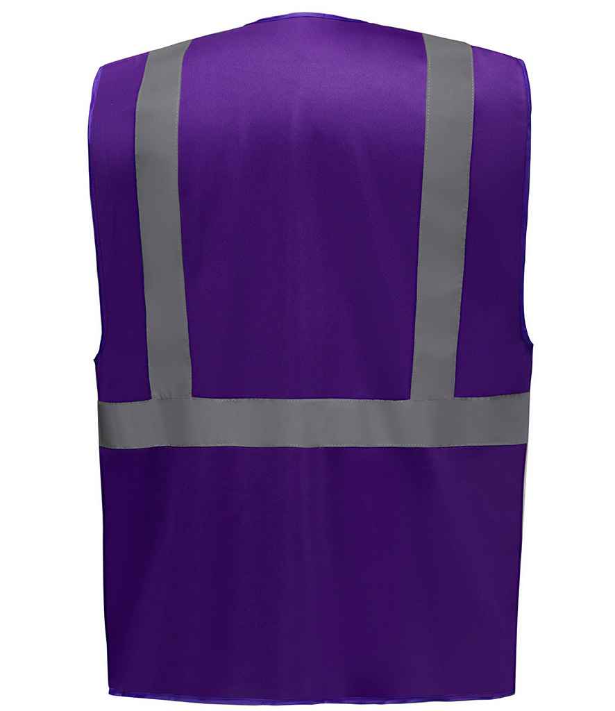 Yoko Executive Waistcoat | Purple