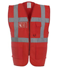Yoko Executive Waistcoat | Red
