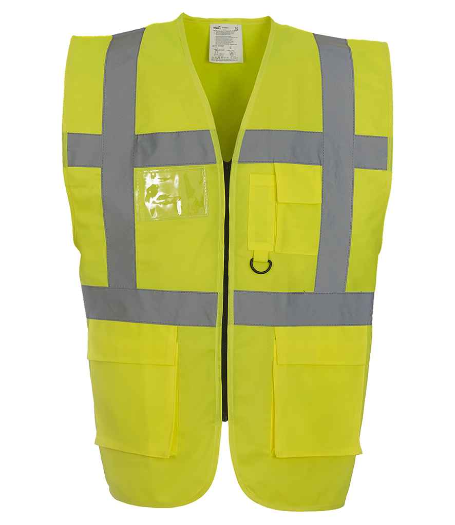 Yoko Executive Waistcoat | Yellow