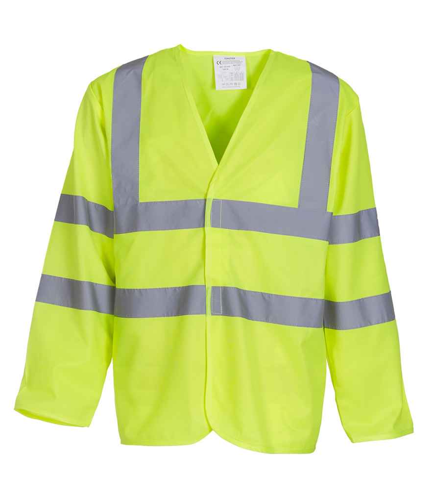 Yoko Hi-Vis Long Sleeve Jacket | Yellow