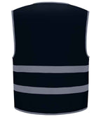 Yoko Kids Hi-Vis Two Band Waistcoat | Navy
