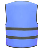 Yoko Kids Hi-Vis Two Band Waistcoat | Sky Blue