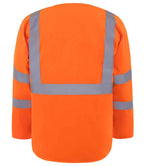 Yoko Hi-Vis Executive Long Sleeve Waistcoat | Orange