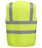 Yoko Hi-Vis Anti-Static Flame Retardant Waistcoat | Yellow