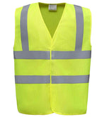 Yoko Hi-Vis Anti-Static Flame Retardant Waistcoat | Yellow