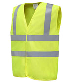 Yoko Hi-Vis Anti-Static Flame Retardant Waistcoat | Yellow