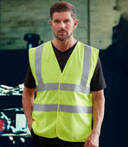 Yoko Hi-Vis Anti-Static Flame Retardant Waistcoat | Yellow