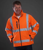 Yoko Hi-Vis Soft Shell Jacket | Orange