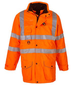 Yoko Hi-Vis Multi-Function 7-in-1 Jacket | Orange