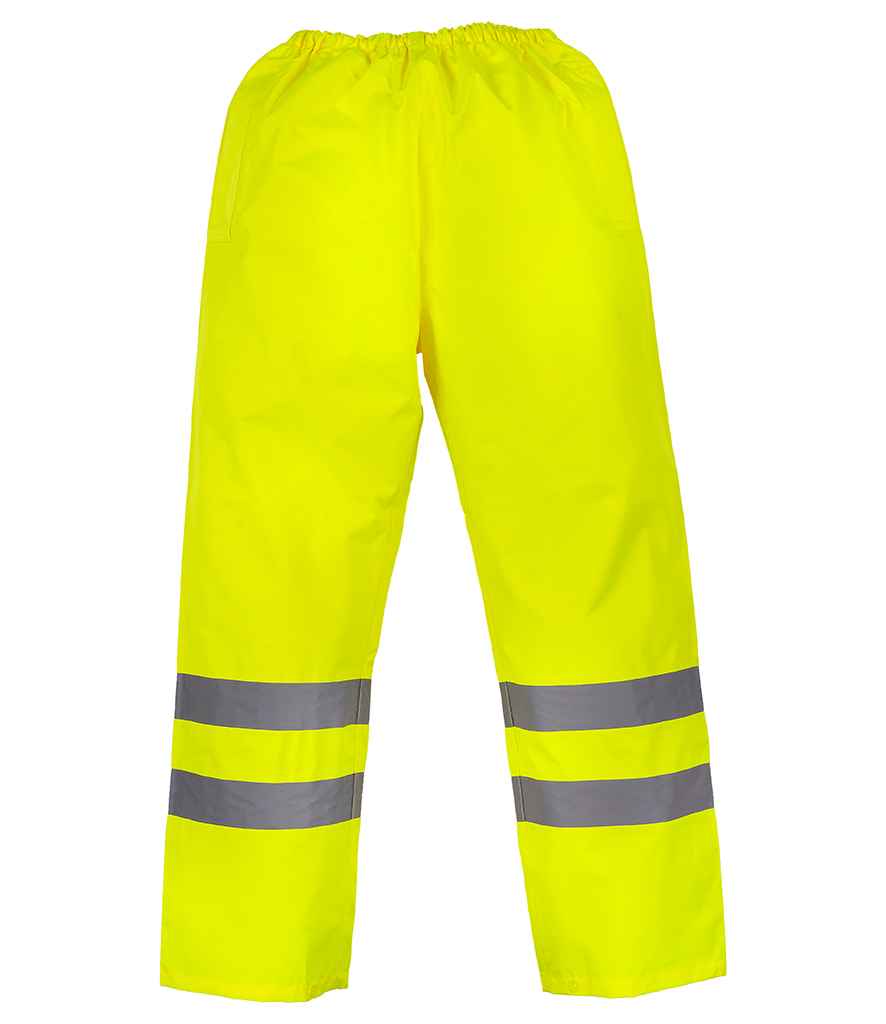 Yoko Hi-Vis Waterproof Overtrousers | Yellow
