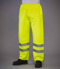 Yoko Hi-Vis Waterproof Overtrousers | Yellow