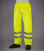 Yoko Hi-Vis Waterproof Overtrousers | Yellow