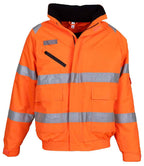 Yoko Fontaine Flight Jacket | Orange