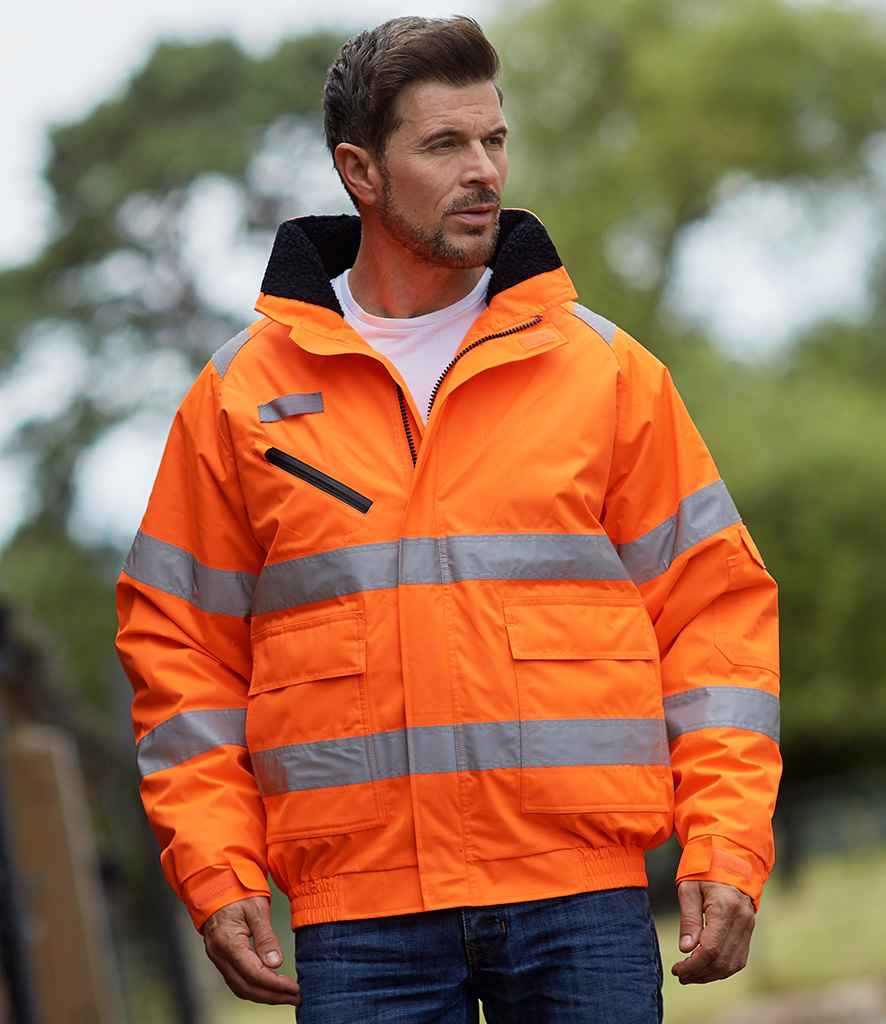 Yoko Fontaine Flight Jacket | Orange