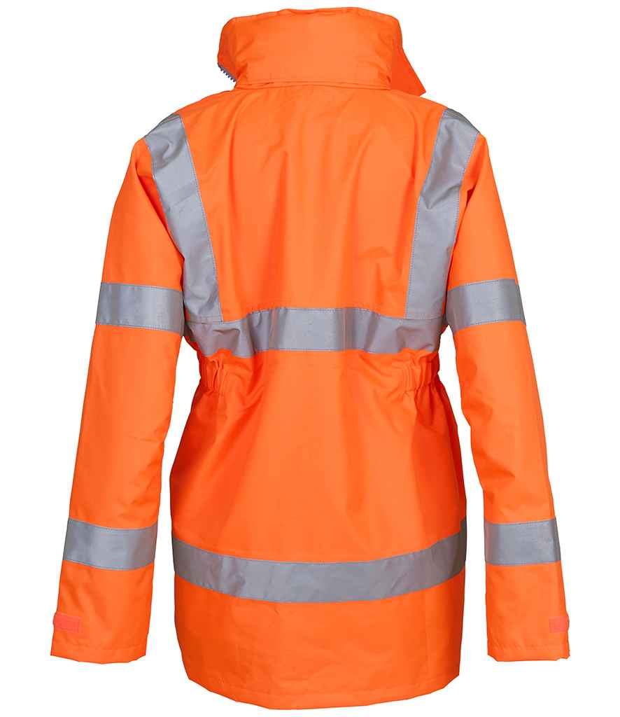 Yoko Ladies Hi-Vis Executive Jacket | Orange